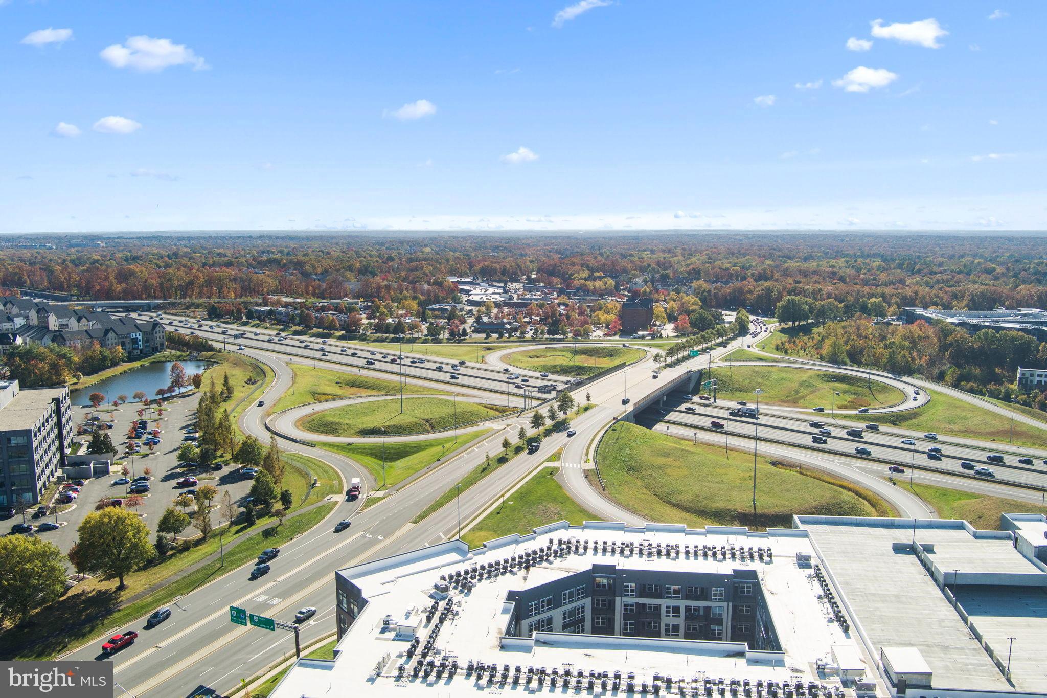 14901 Rydell Road, Unit 303 Centreville, VA 20121 - Photo 34 of 45 Vibrant urban landscape with winding roads.
