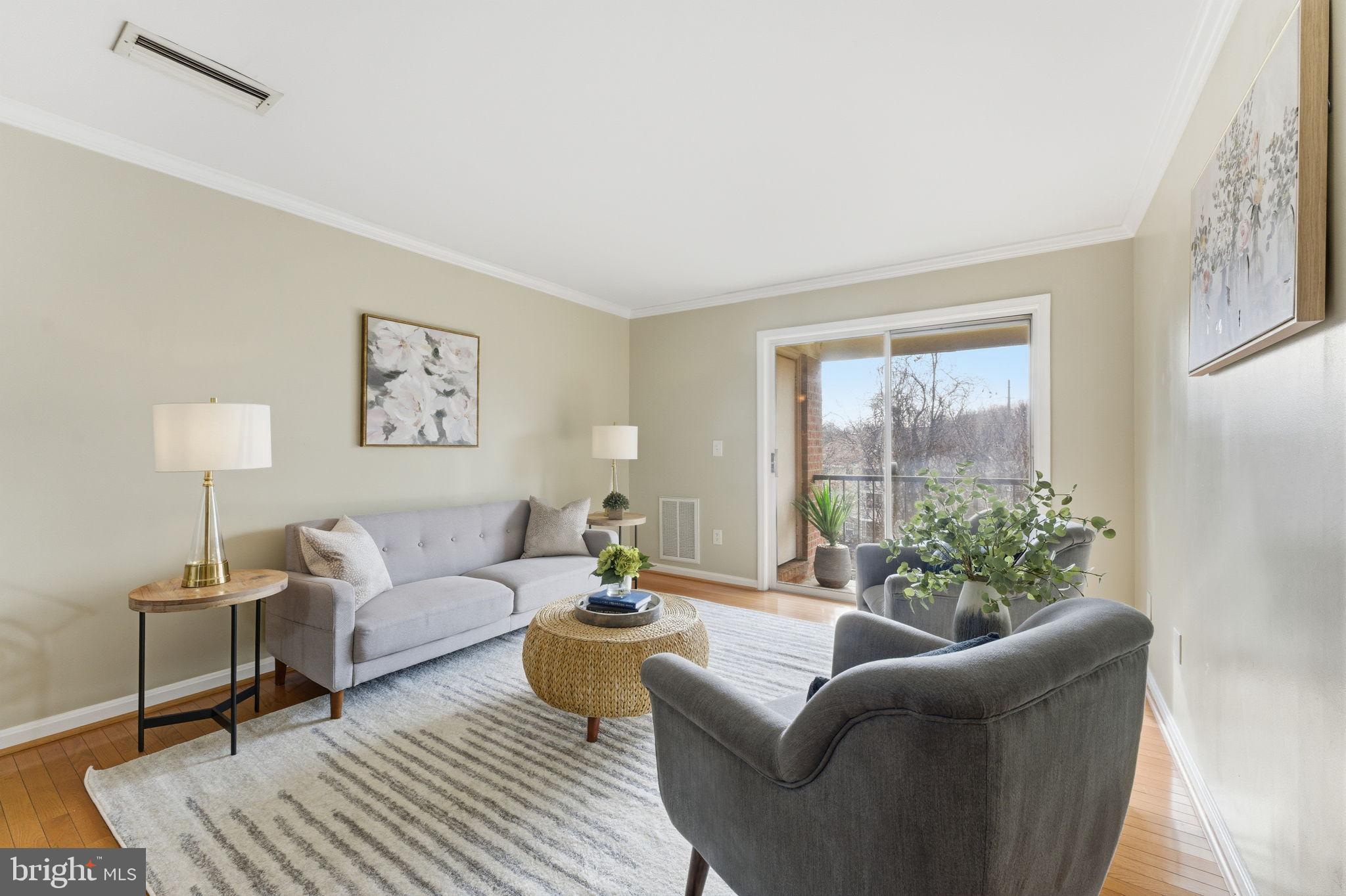 14901 Rydell Road, Unit 303 Centreville, VA 20121 - Photo 7 of 45 Bright and inviting living space with views.