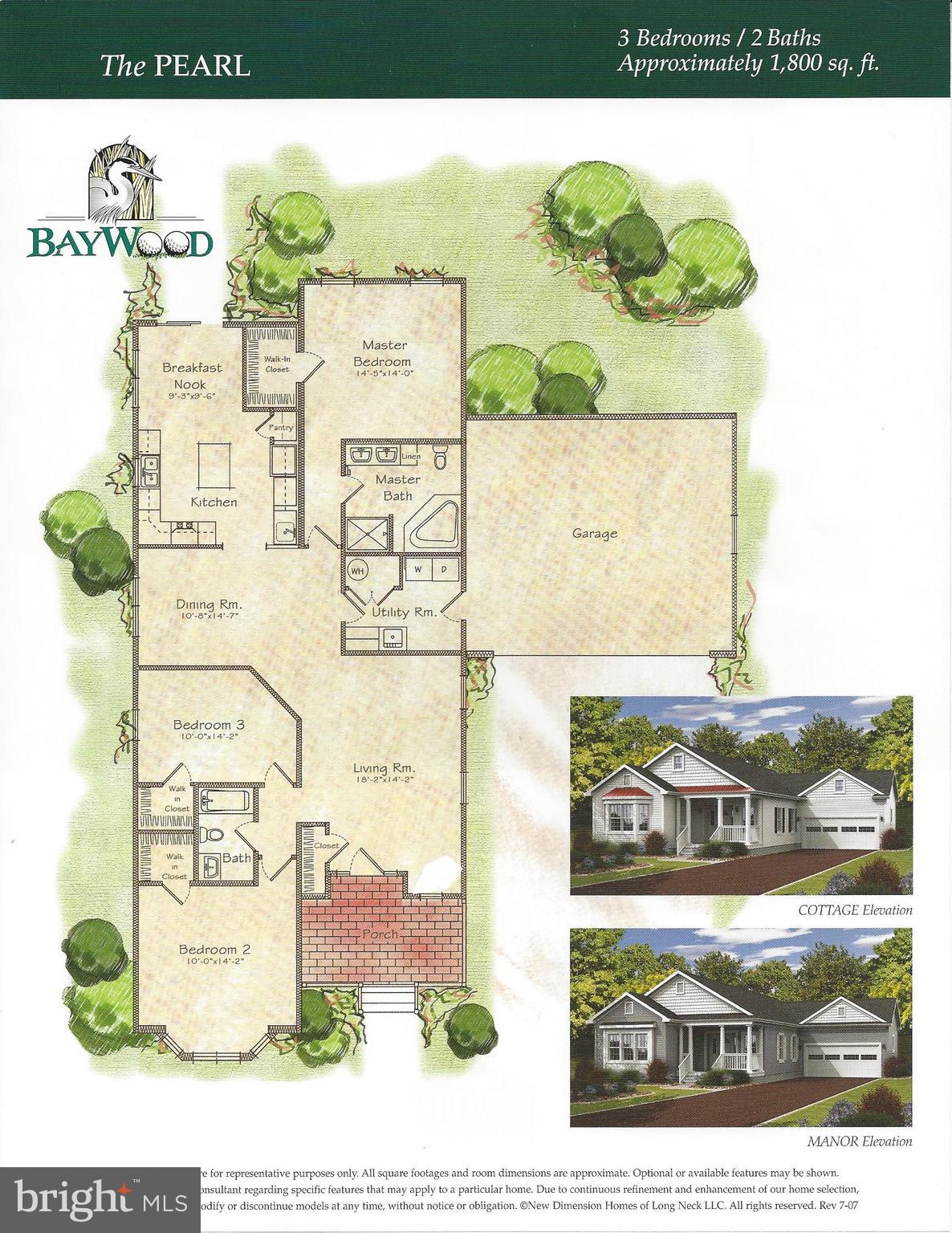 32530 Approach Way, Unit 3252 Millsboro, DE 19966 - Photo 48 of 109 Pearl Floor Plan