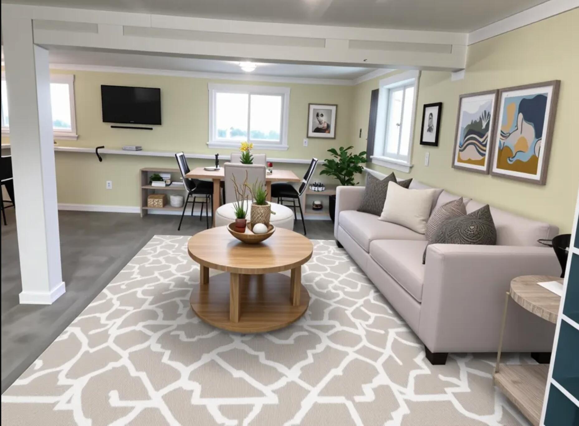 310 Pine Tree Road Levant, ME 04456 - Photo 21 of 28 Lower Level Virtually Staged Room #2