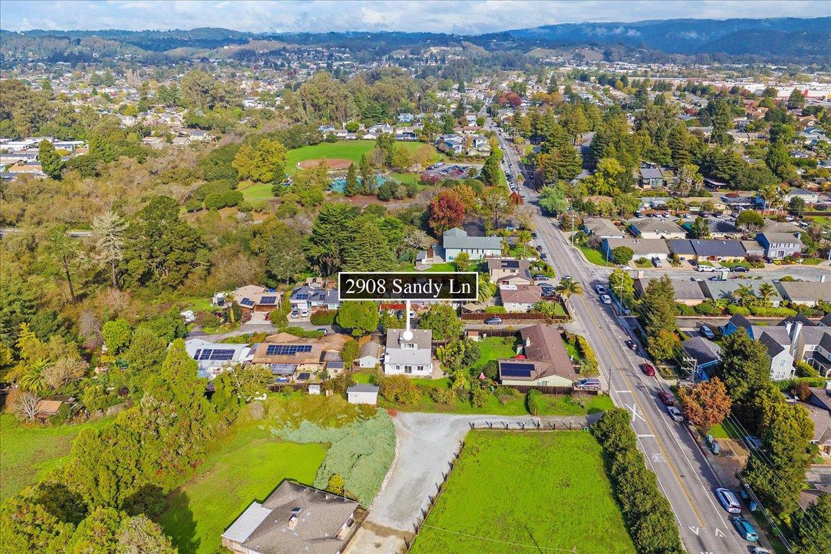 2908 Sandy Lane Santa Cruz, CA 95062 - Photo 25 of 28 an aerial view of residential houses with outdoor space