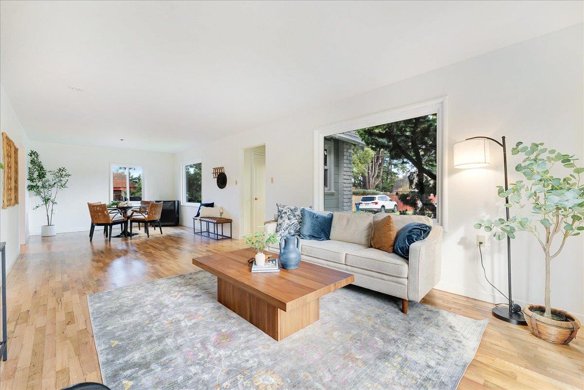 2908 Sandy Lane Santa Cruz, CA 95062 - Photo 3 of 28 a living room with furniture and a large window