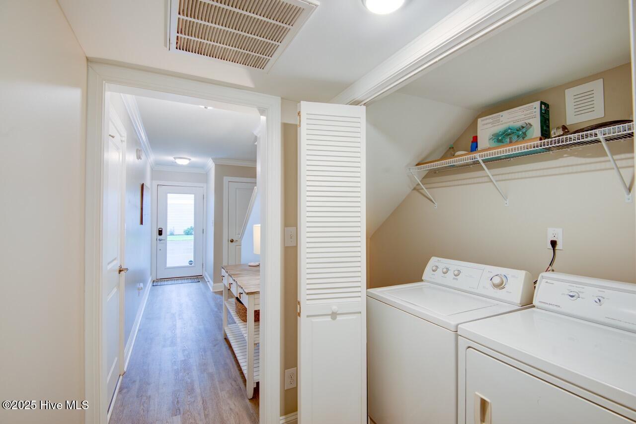 2800 West Fort Macon Road, Unit 13 SEASIDE VILLAS Atlantic Beach, NC 28512 - Photo 27 of 56 Laundry Room