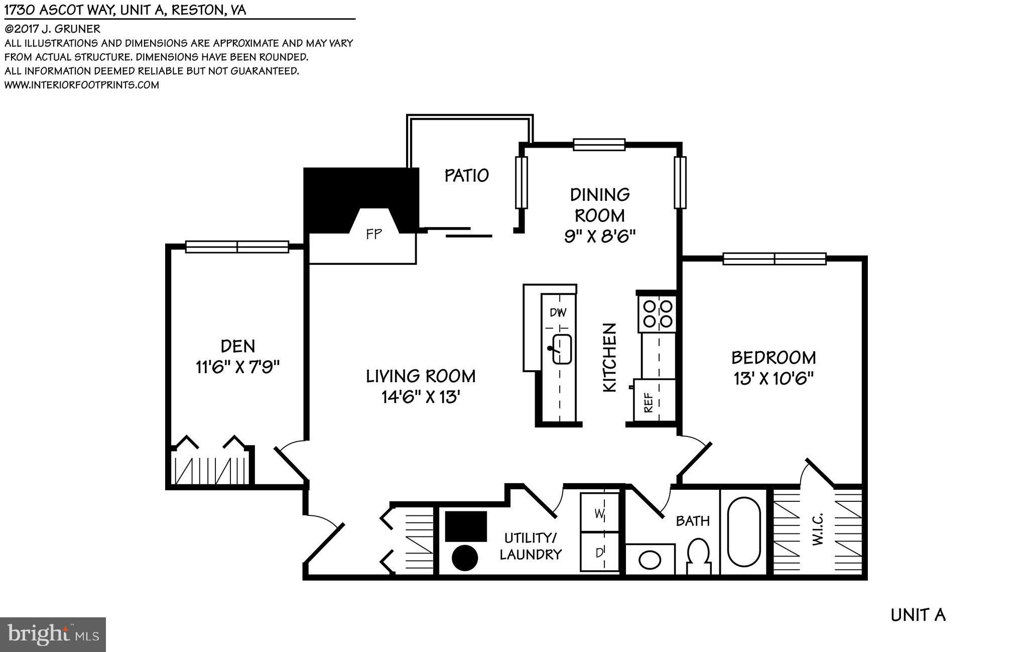 1730 Ascot Way, Unit A Reston, VA 20190 - Photo 18 of 18 Great open designed floor plan