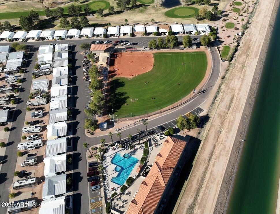 650 North Hawes Road, Unit 3215 Mesa, AZ 85207 - Photo 49 of 68 view of swimming pool from a balcony
