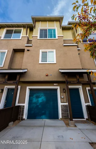 a front view of a building