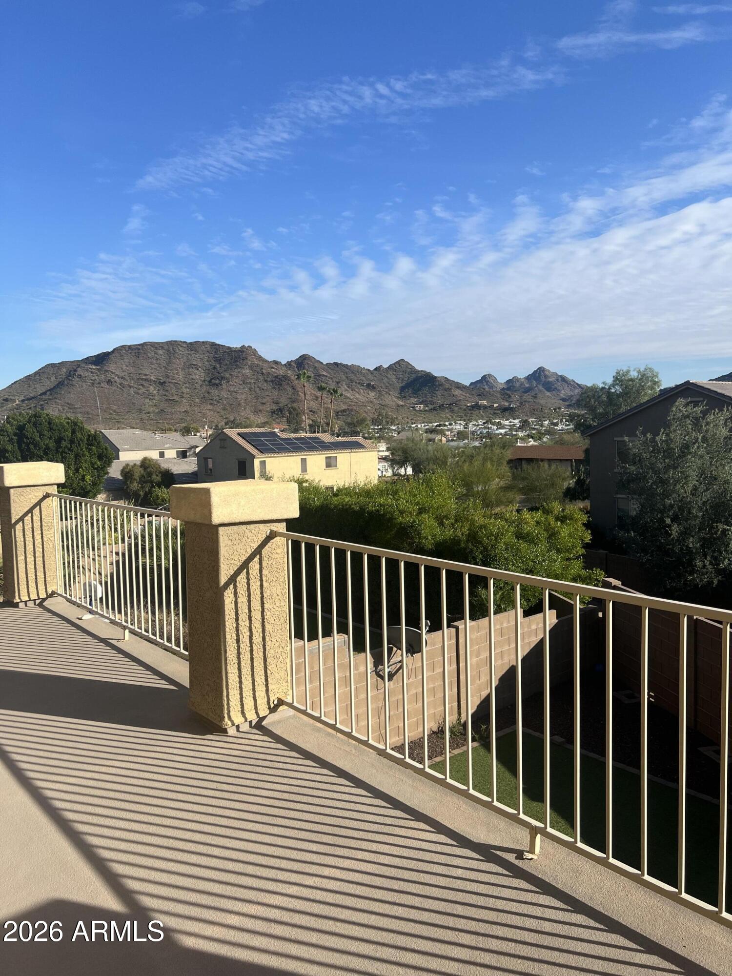 1213 East Shangri La Road Phoenix, AZ 85020 - Photo 16 of 16 Balcony with Views