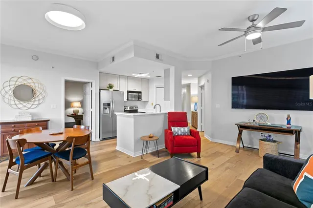 a view of yard with swimming pool and seating