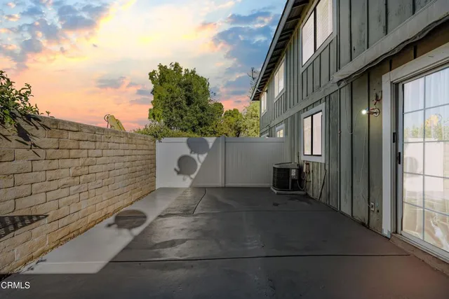 a view of outdoor space and deck