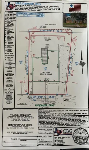 $329,000 | 5008 Edgewater Drive, Rowlett, TX 75088