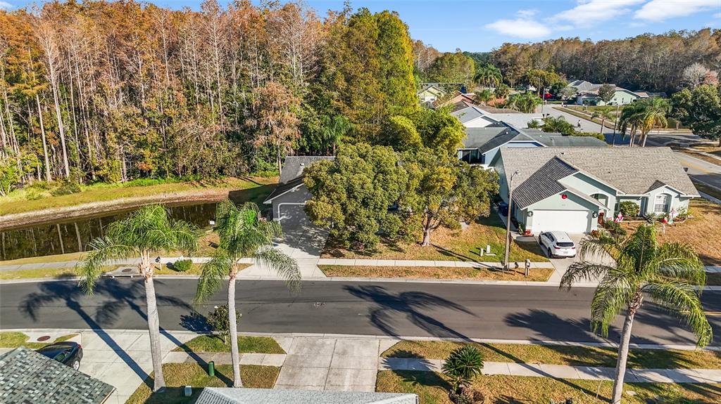 4644 Sawgrass Boulevard New Port Richey, FL 34653 - Photo 29 of 34 an aerial view of residential house with outdoor space