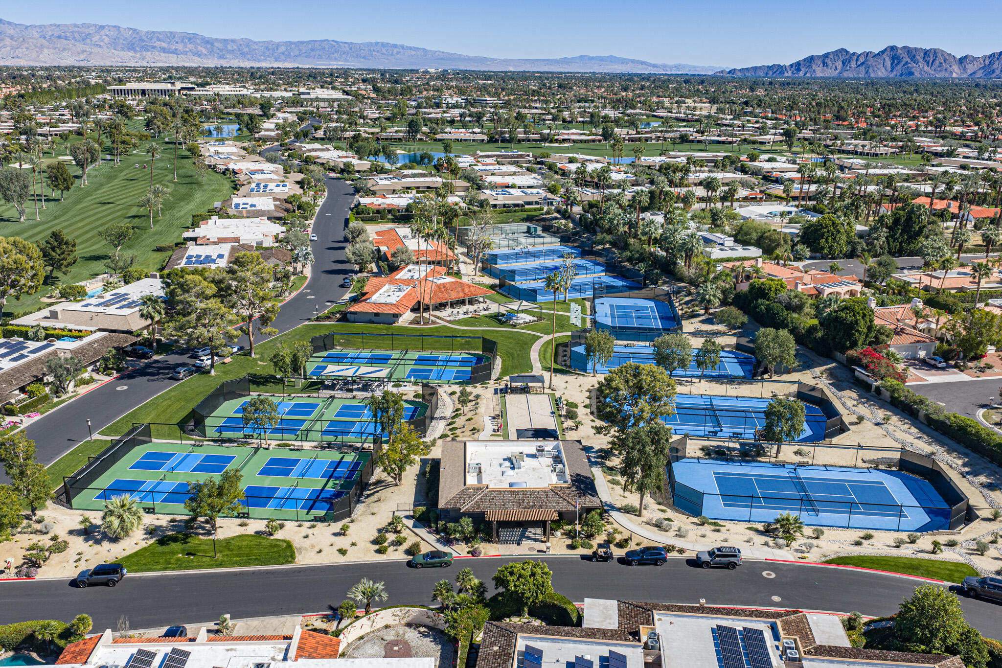 52 Princeton Drive Rancho Mirage, CA 92270 - Photo 40 of 52 an aerial view of multiple house