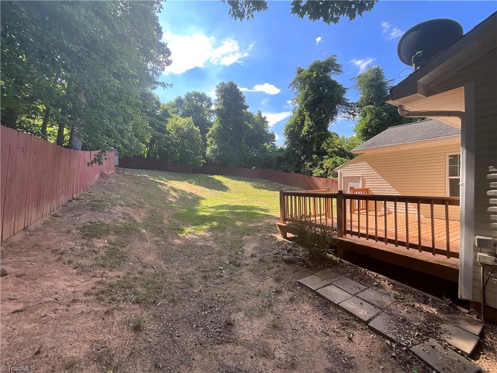 3313 Ridgeback Drive Winston-Salem, NC 27107 - Photo 30 of 34 Fenced in yard