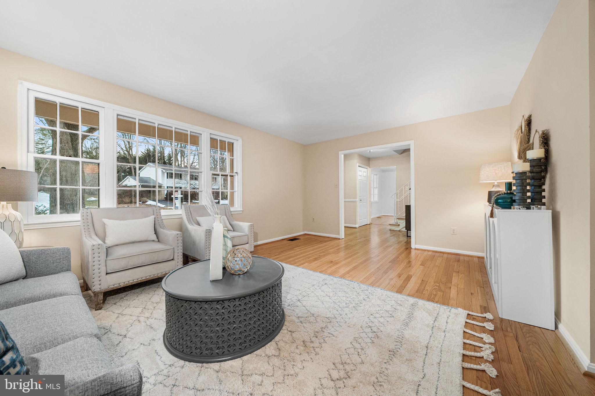 7149 Game Lord Drive Springfield, VA 22153 - Photo 11 of 59 Light Filled Living Room