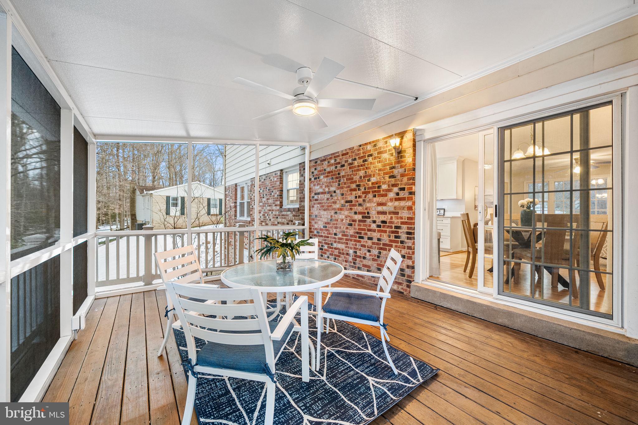 7149 Game Lord Drive Springfield, VA 22153 - Photo 24 of 59 Gorgeous Screened Porch