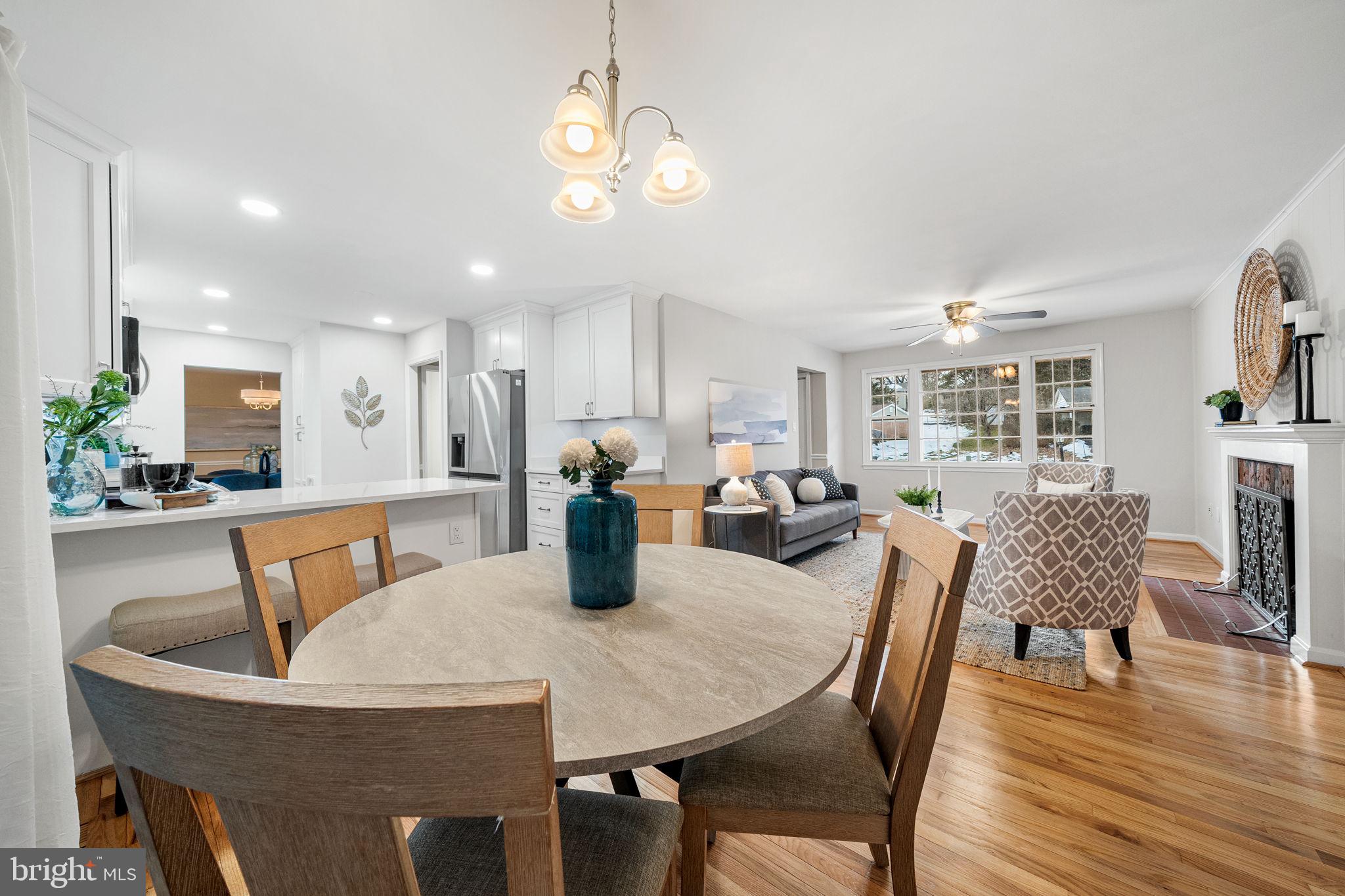 7149 Game Lord Drive Springfield, VA 22153 - Photo 26 of 59 Kitchen opens to Family Room