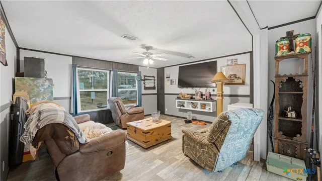 a view of the fountain along with trees