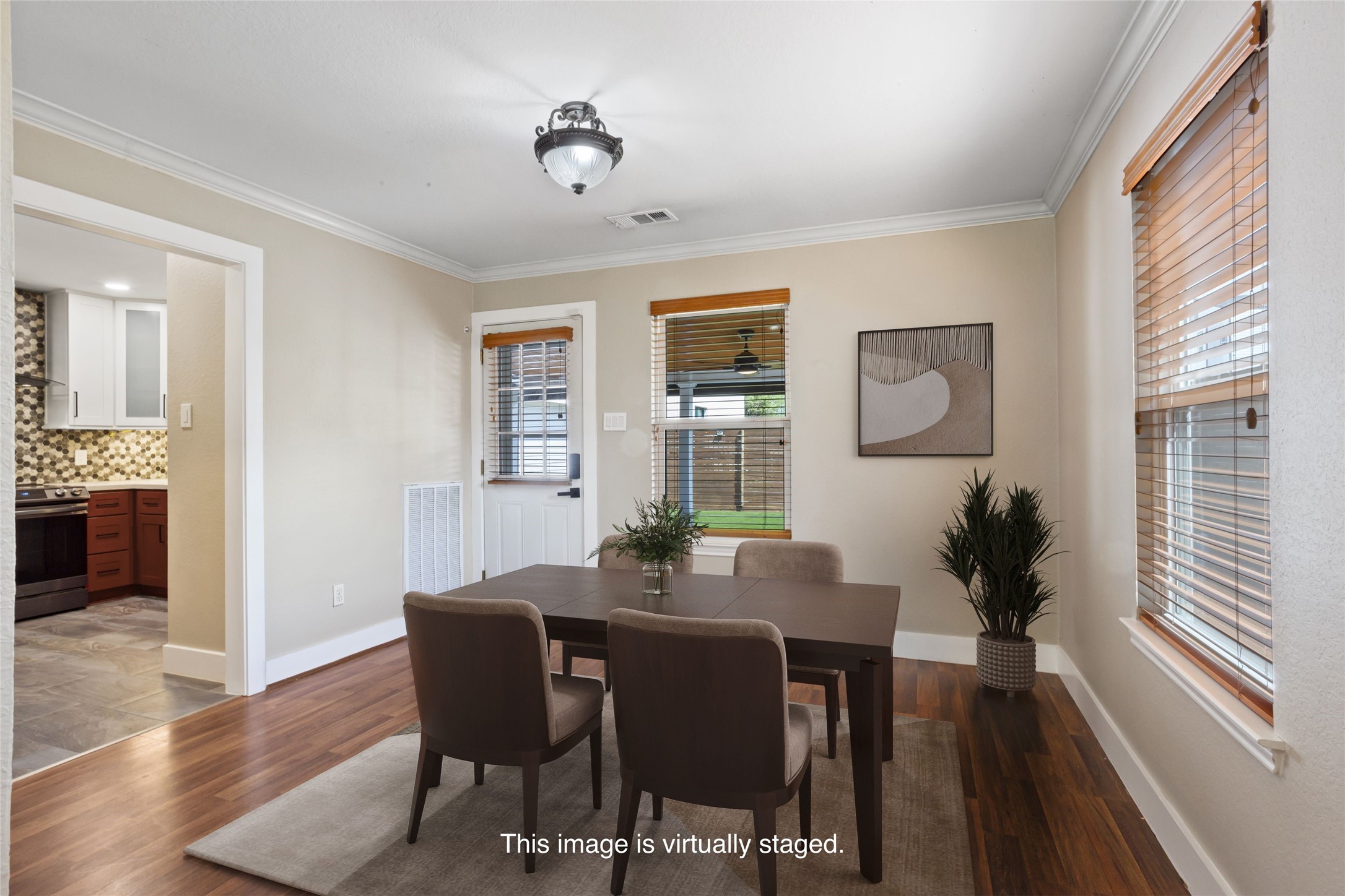 3105 Garrow Street Houston, TX 77003 - Photo 6 of 26 Dining area or flexible space that can be used to fit your needs.