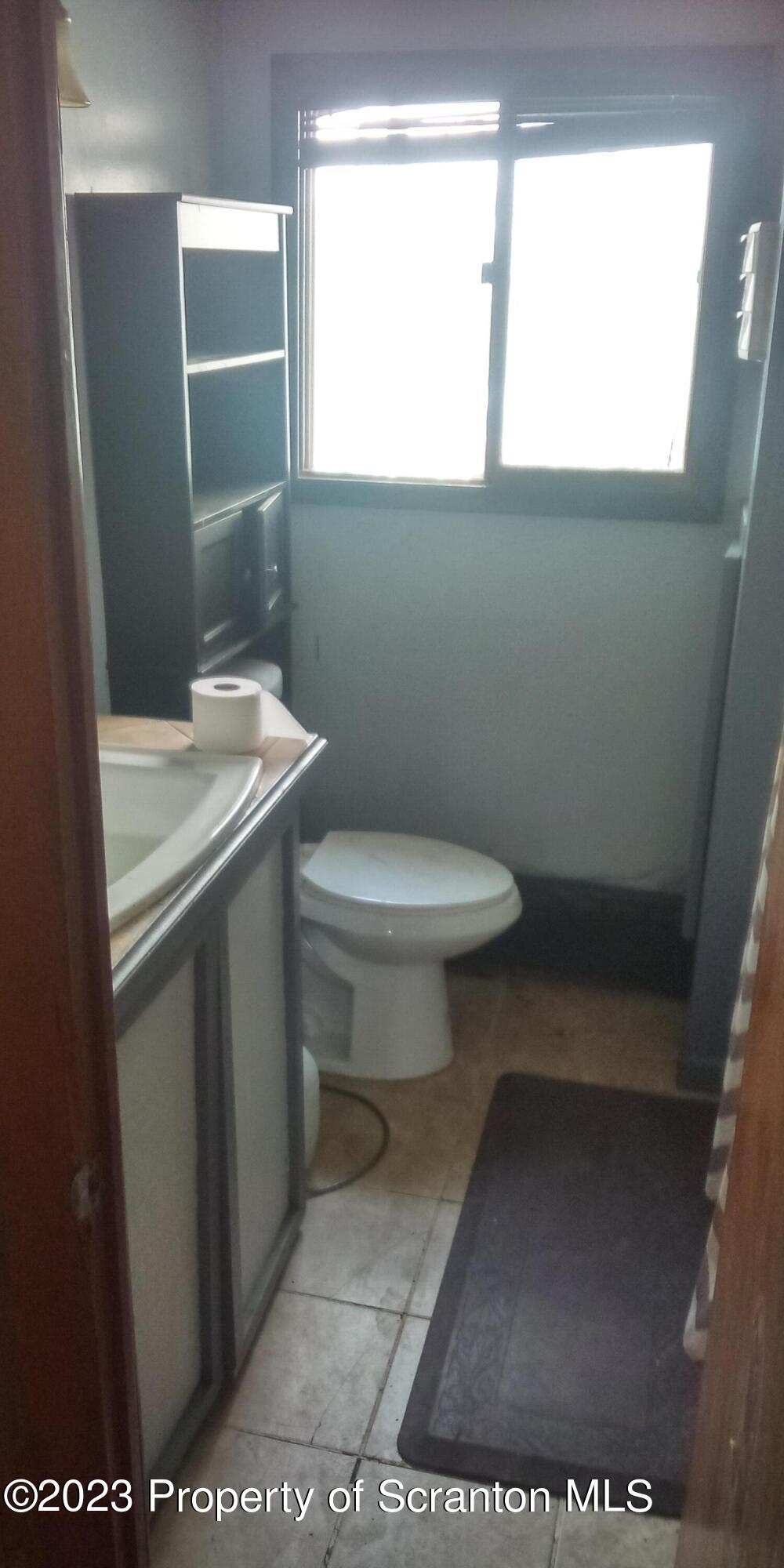 28 Williams Pond Road Montrose, PA 18801 - Photo 28 of 38 a bathroom with a toilet a sink and a window