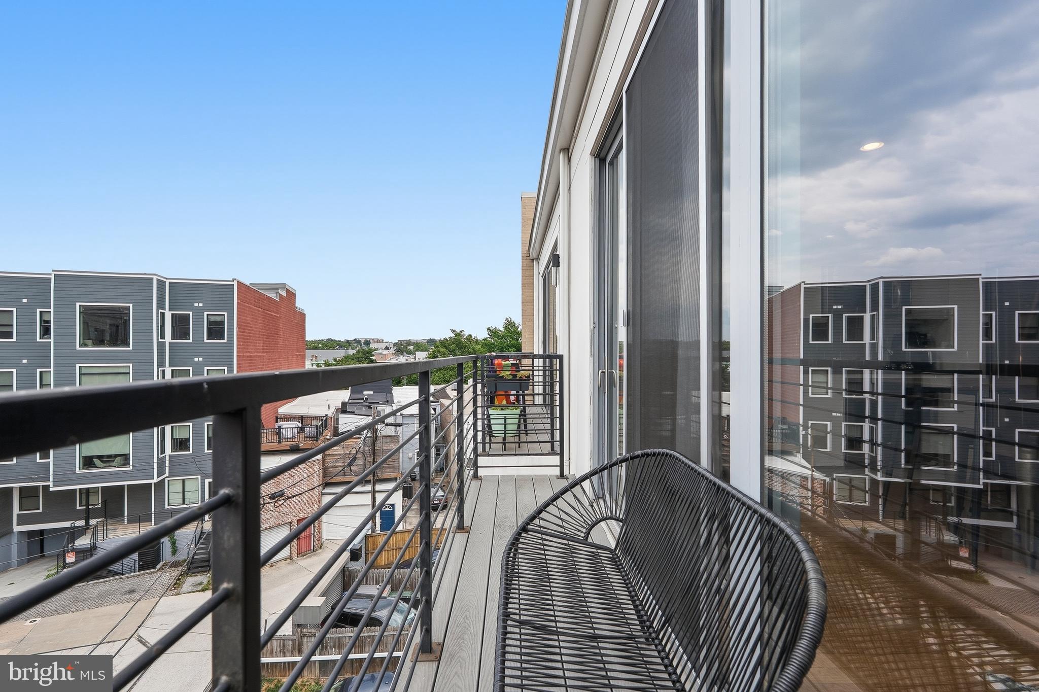 435 R Street Northwest, Unit 404 Washington, DC 20001 - Photo 16 of 36 Private Balcony