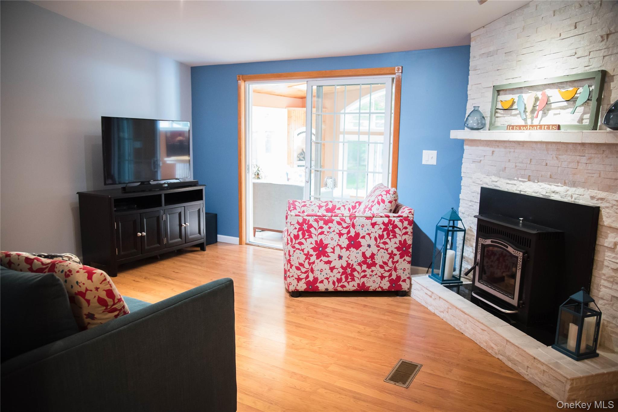 502 Myers Road Neversink, NY 12765 - Photo 24 of 38 a living room with furniture and a fireplace