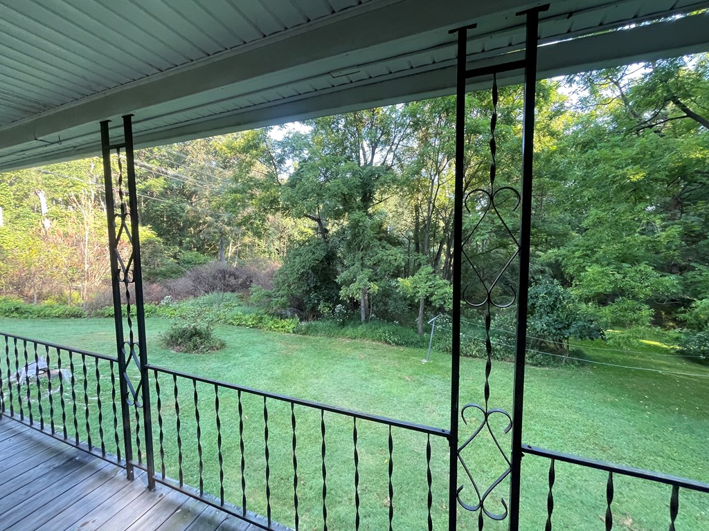983 Lawsonham Road Rimersburg, PA 16248 - Photo 25 of 51 a view of a deck with a yard