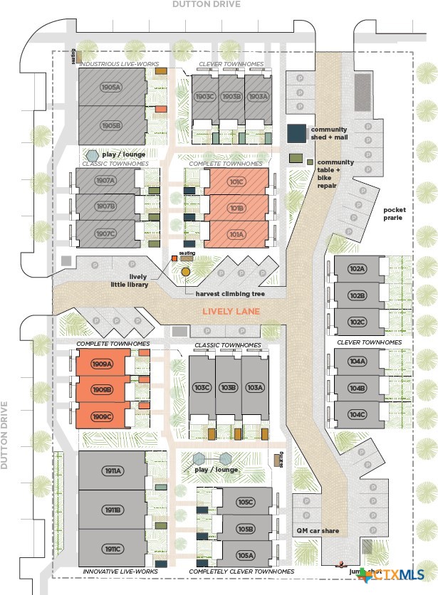 1909 Dutton Drive, Unit B San Marcos, TX 78666 - Photo 24 of 25 a picture of a bench