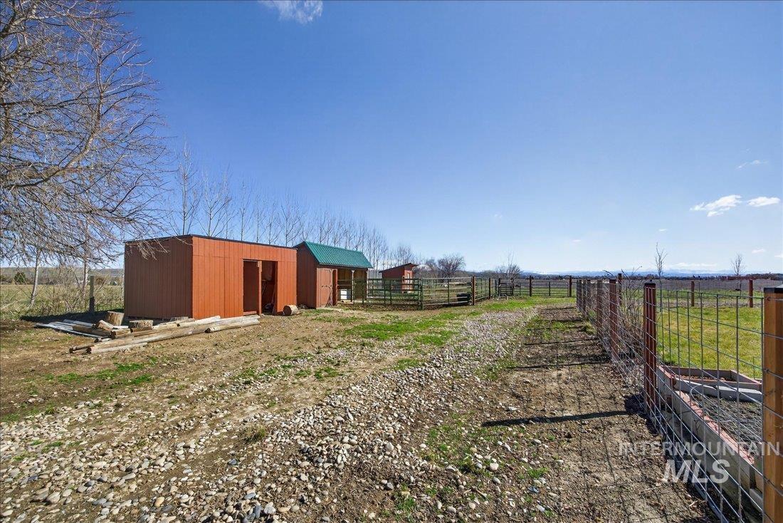 5408 Cassia Road New Plymouth, ID 83655 - Photo 36 of 49 View of yard with an outdoor structure and a view of rural / pastoral area