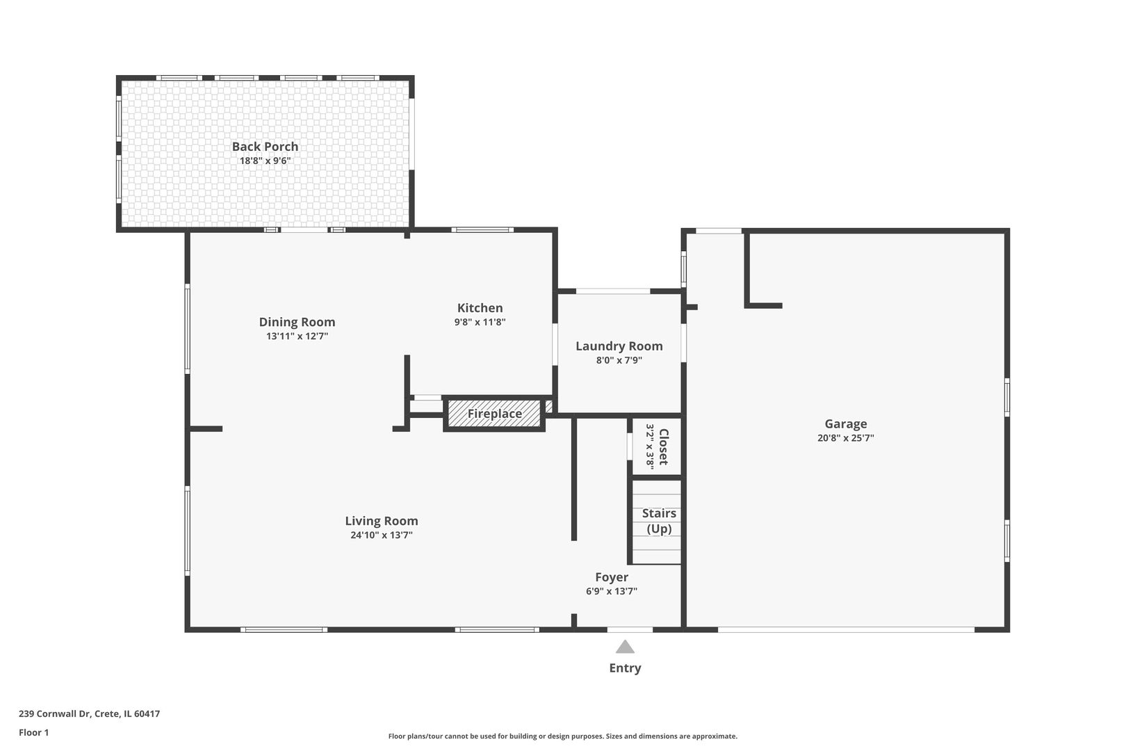 239 Cornwall Drive Crete, IL 60417 - Photo 24 of 25