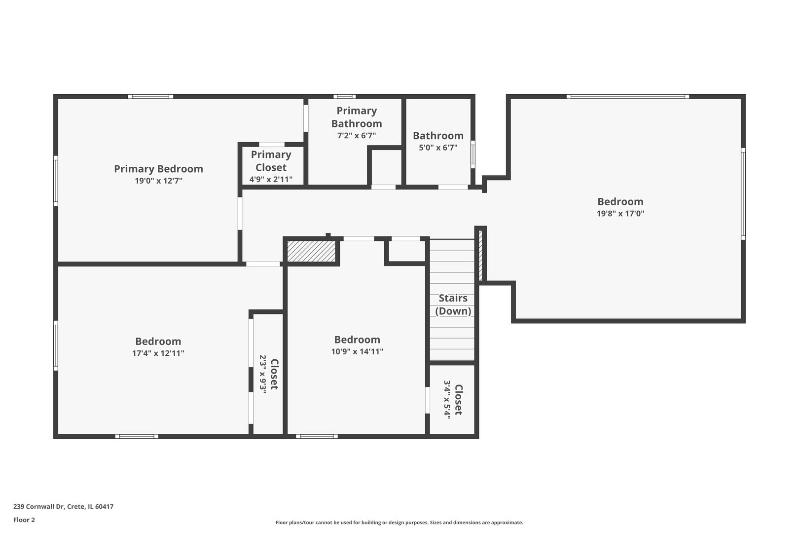 239 Cornwall Drive Crete, IL 60417 - Photo 25 of 25 a picture of a cabinet with a white wall