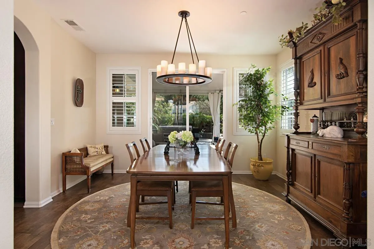 1121 Ocean Ridge Court Oceanside, CA 92056 - Photo 7 of 30 a dining room with furniture window and outside view