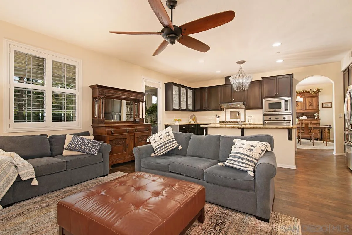 1121 Ocean Ridge Court Oceanside, CA 92056 - Photo 9 of 30 a living room with furniture and a large window