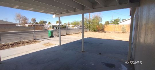 137 South Sunland Street Ridgecrest, CA 93555 - Photo 9 of 18 a view of a porch