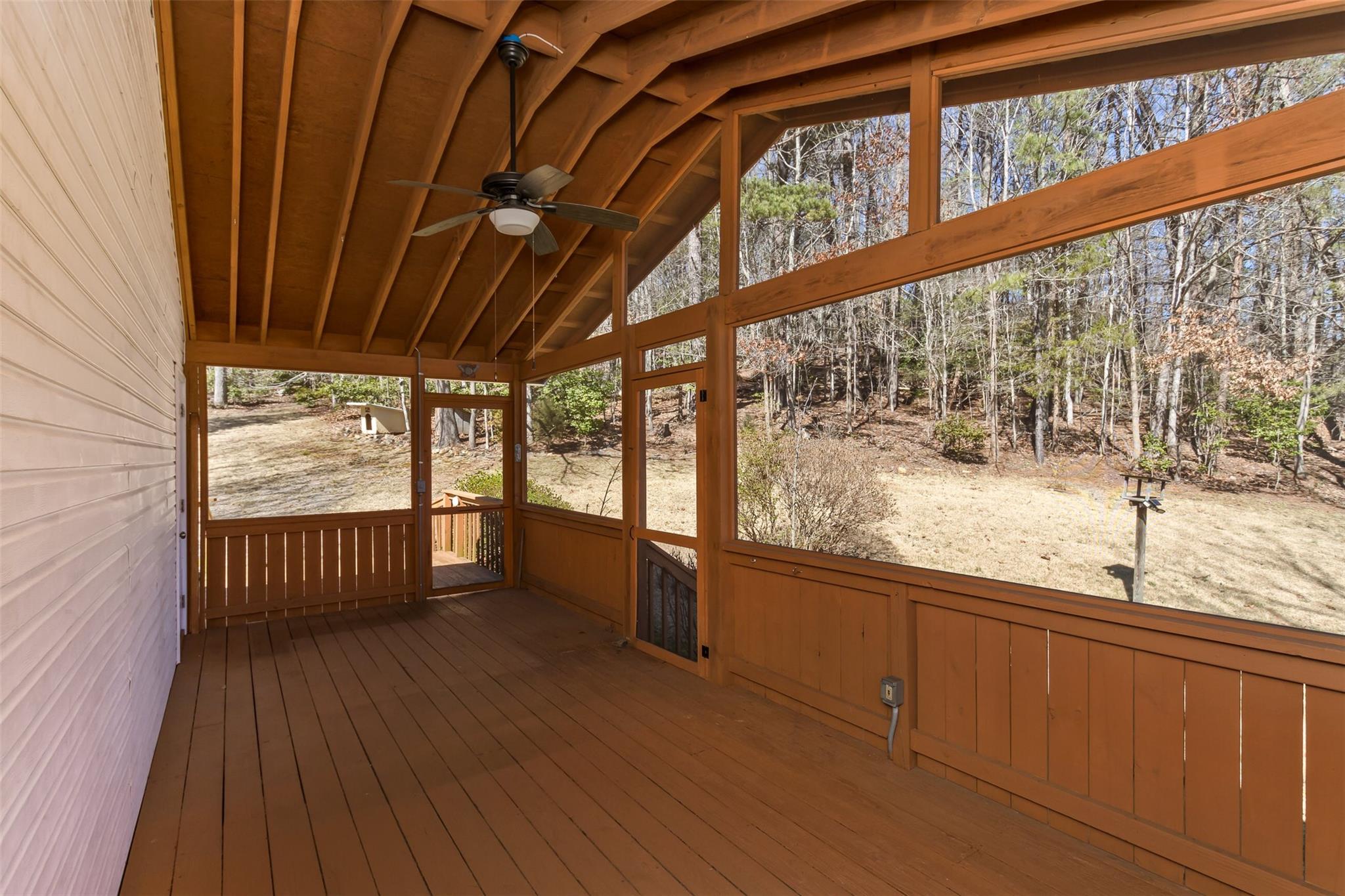 124 Beaverdam Loop Road Candler, NC 28715 - Photo 15 of 25 a view of an empty room with a window
