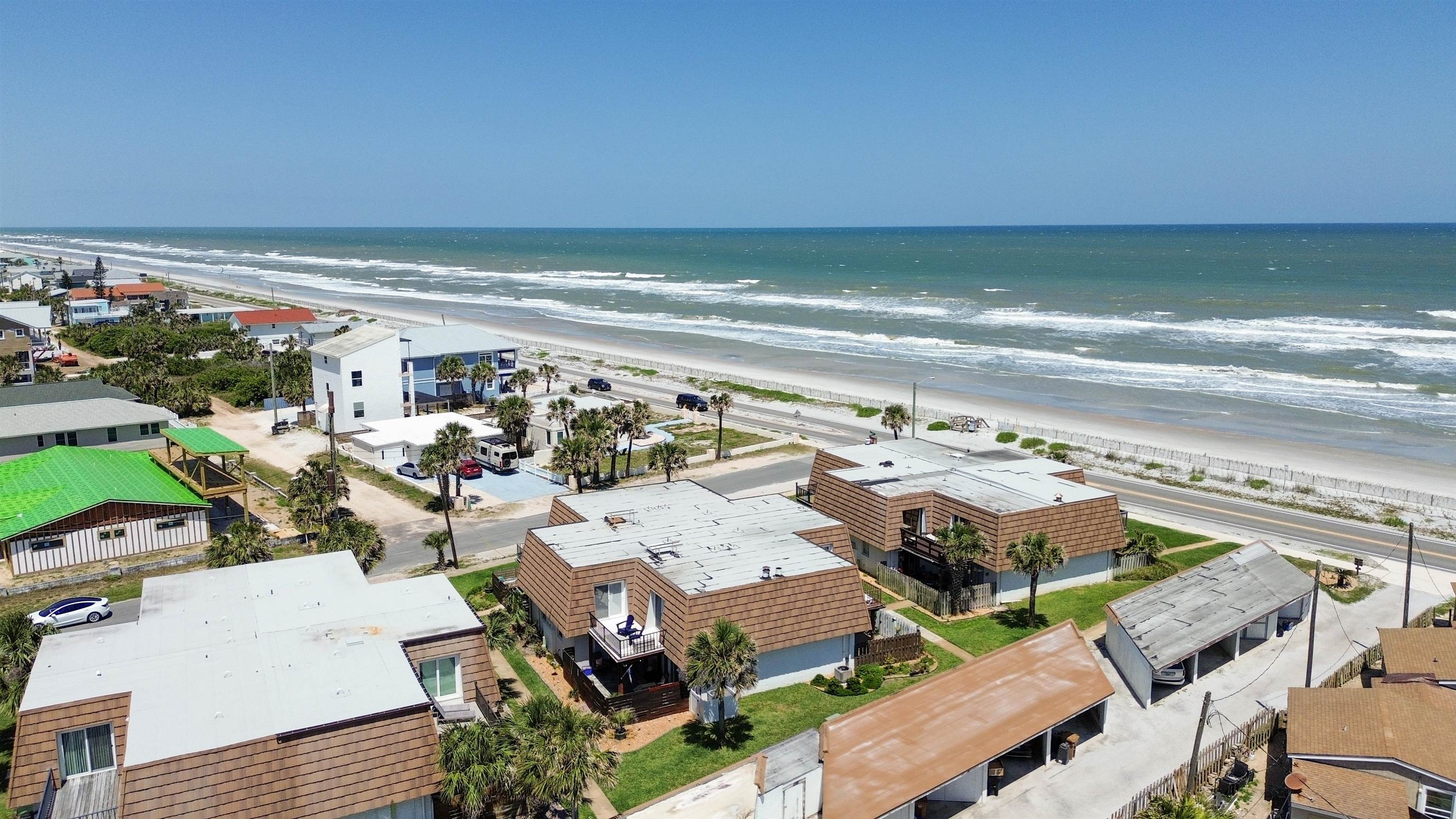 111 South 18th Street Flagler Beach, FL 32136 - Photo 34 of 38 an aerial view of a house with a outdoor space