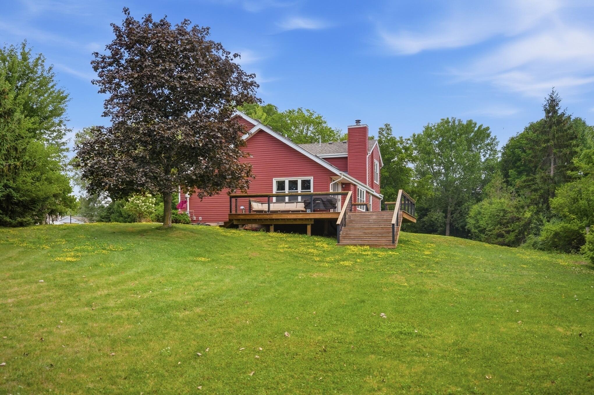 3725 South Joseph Road New Berlin, WI 53151 - Photo 66 of 83 70_Rear_Yard_View_2
