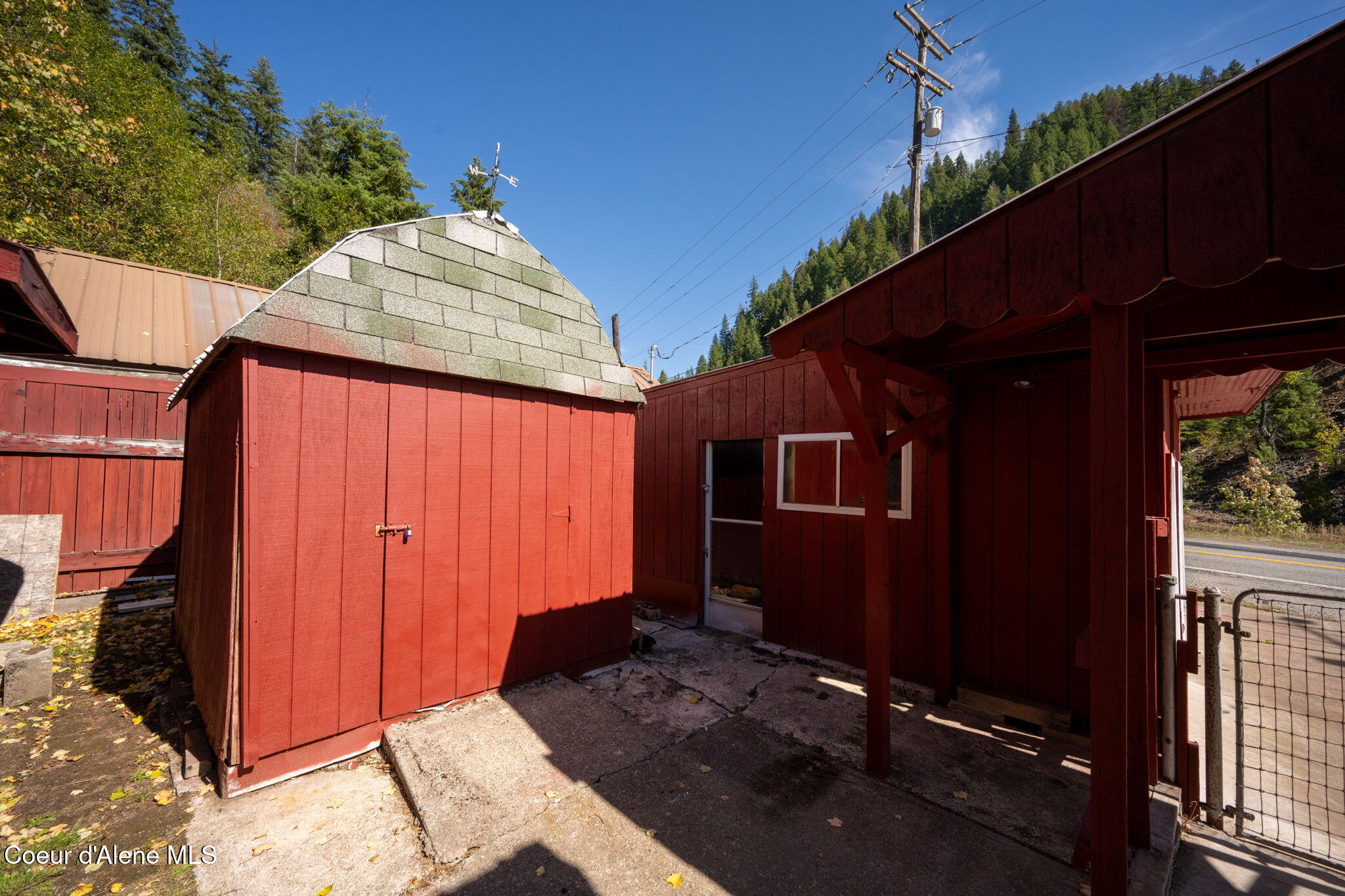153 Burke Road Wallace, ID 83873 - Photo 28 of 37 8 x 10 storage shed