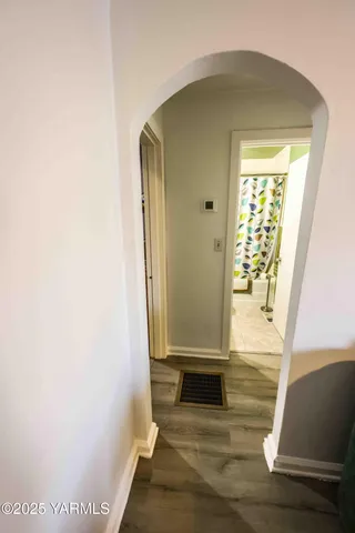 a view of front door