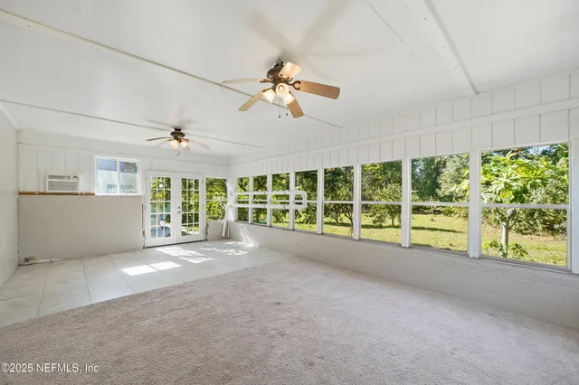 a view of an outdoor space and deck