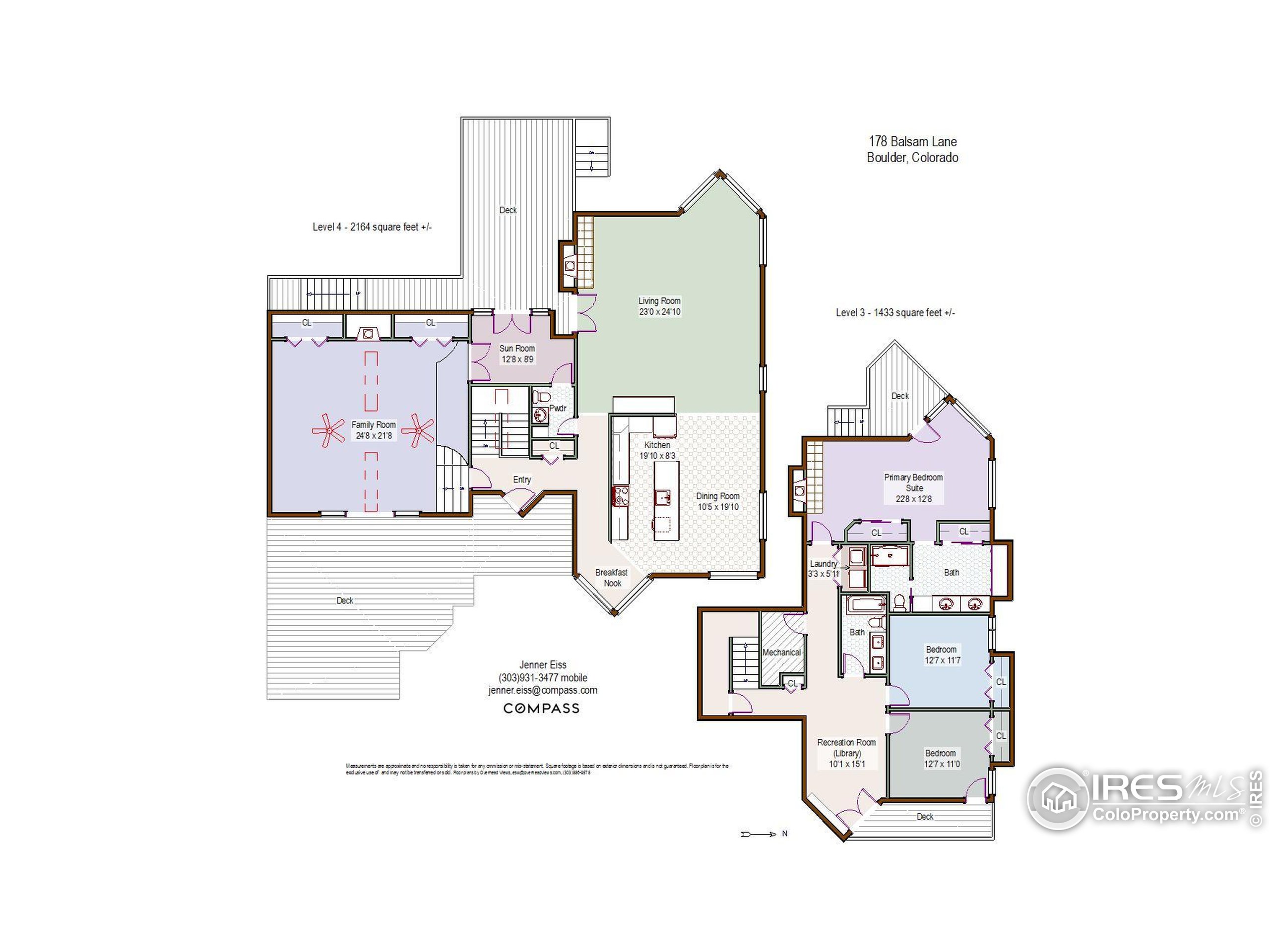 178 Balsam Lane Boulder, CO 80304 - Photo 40 of 40 a picture of a floor plan