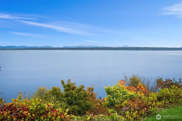 a view of a lake with a lake