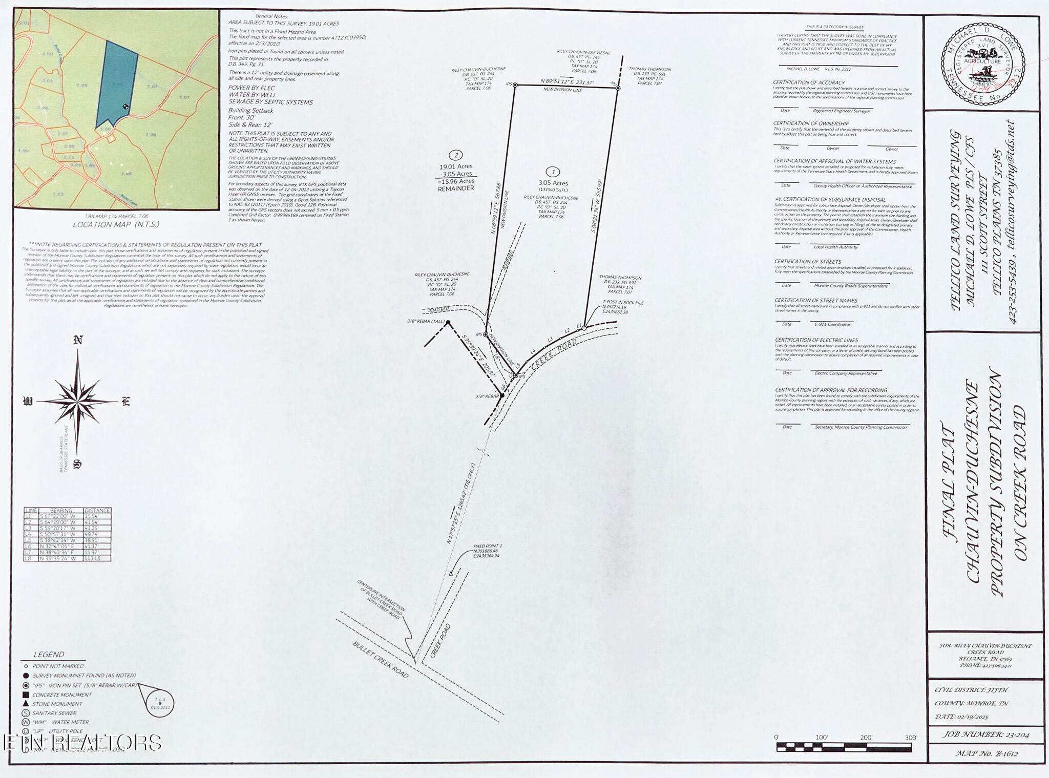 624 Creek Road Tellico Plains, TN 37385 - Photo 2 of 8 survey