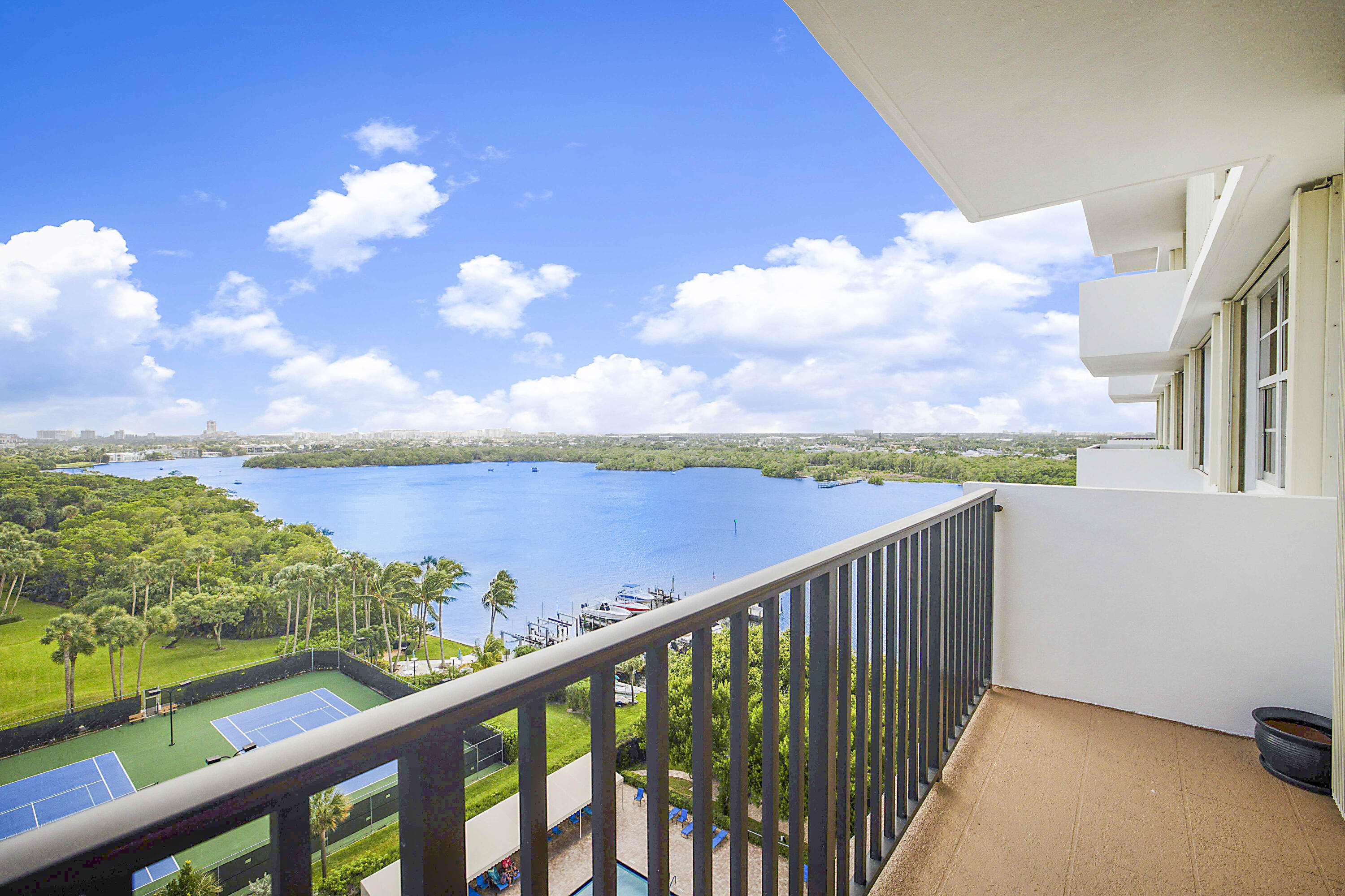 2121 North Ocean Boulevard, Unit 1105W Boca Raton, FL 33431 - Photo 27 of 58 Balcony views