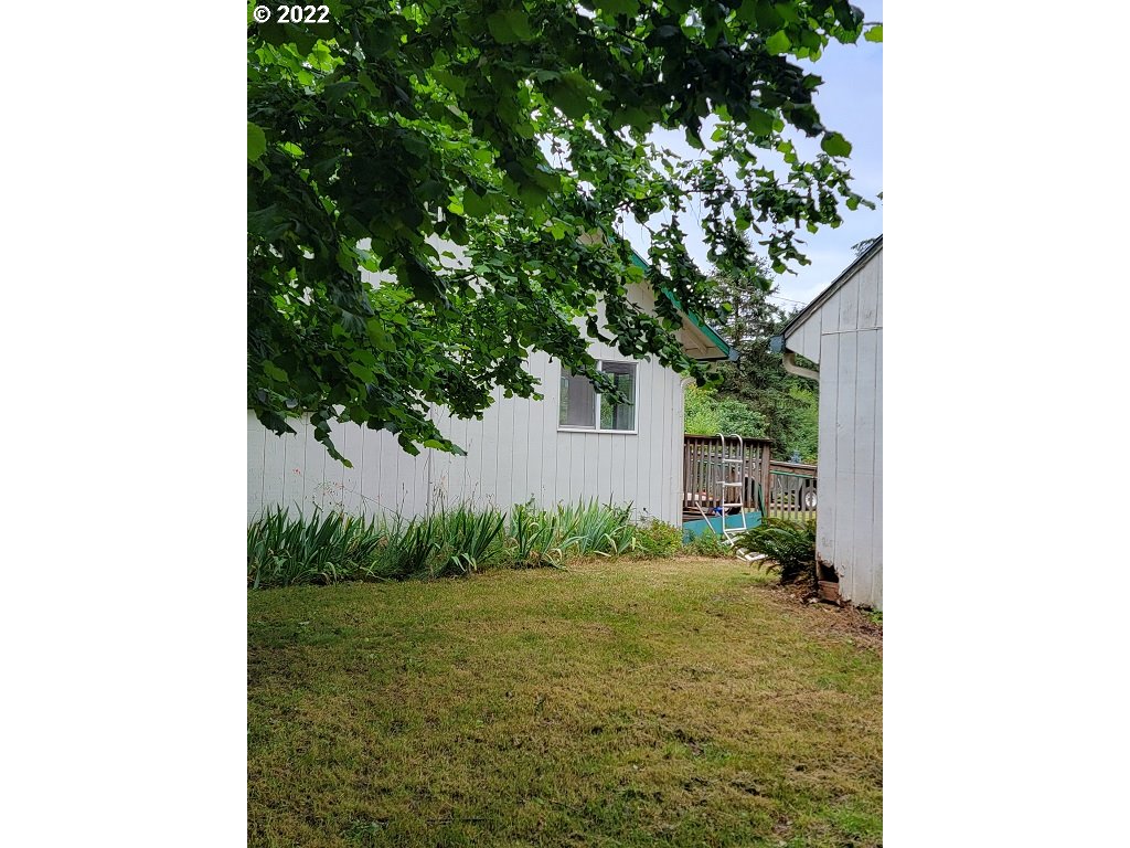 26817 Northeast Hathaway Road Camas, WA 98607 - Photo 3 of 25 a backyard of a house with lots of green space