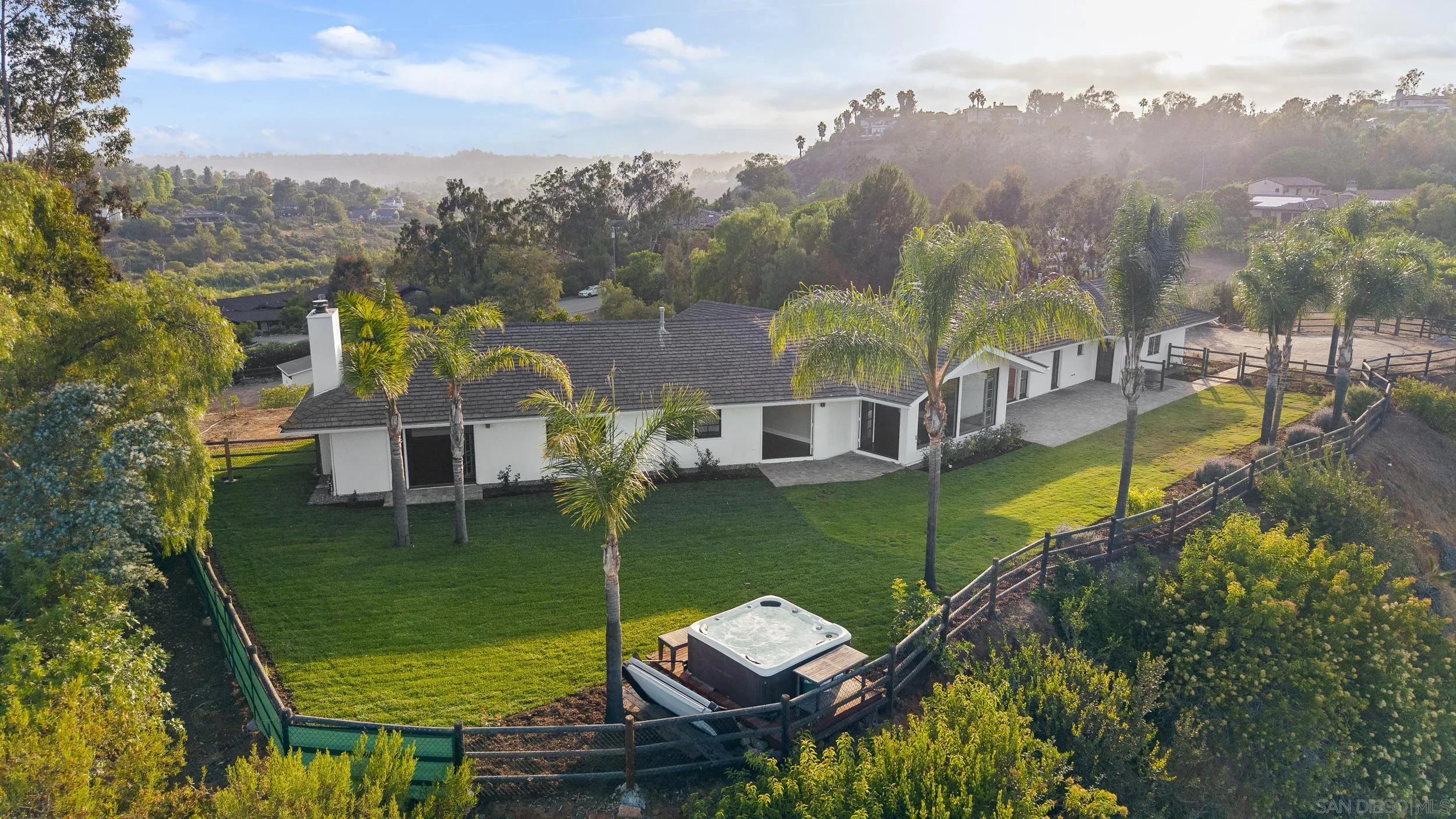 16551 Zumaque Street Rancho Santa Fe, CA 92067 - Photo 44 of 58 Aerial View