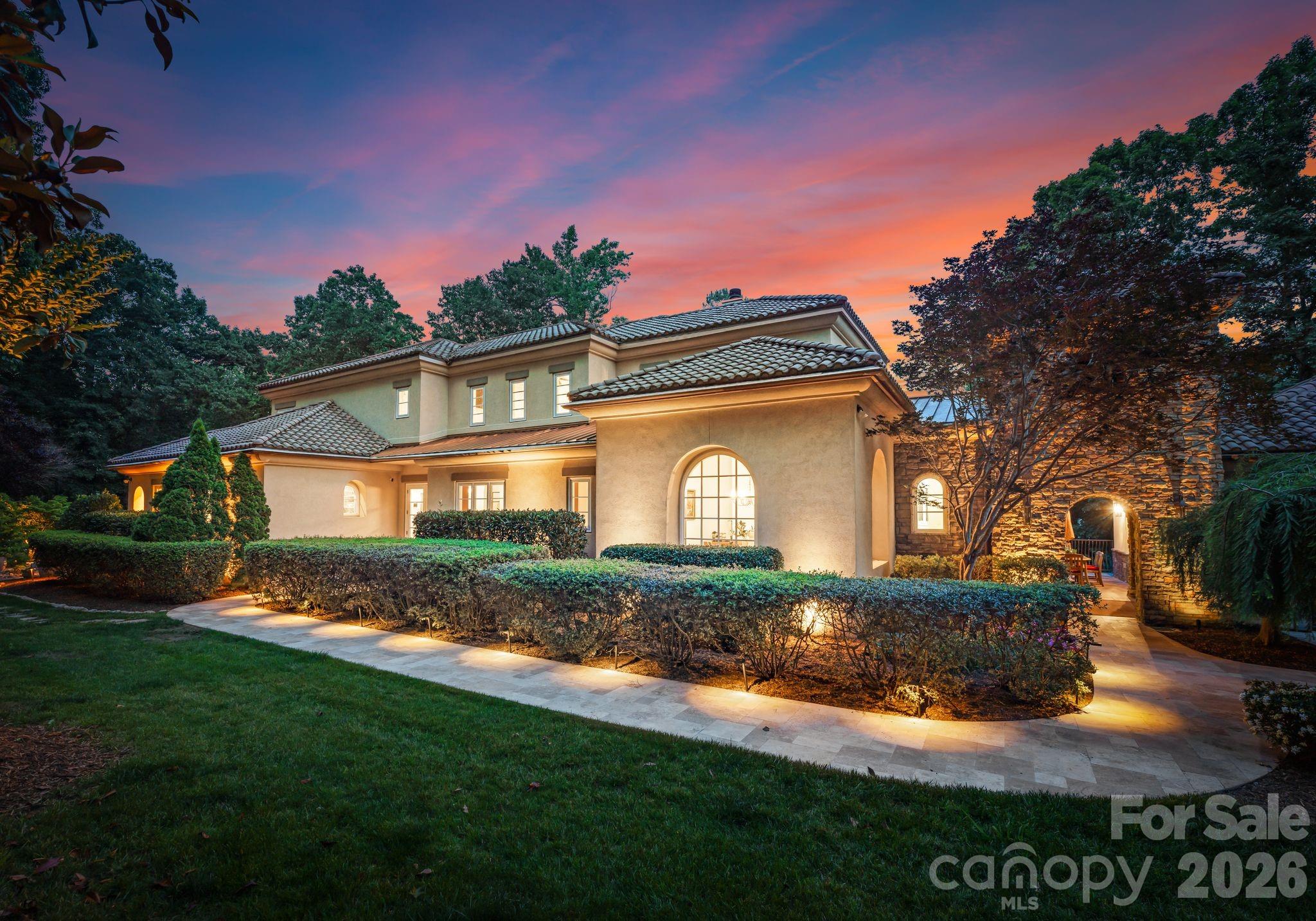 9184 Greenwood Road Terrell, NC 28682 - Photo 14 of 48 a front view of a house with a yard and garage