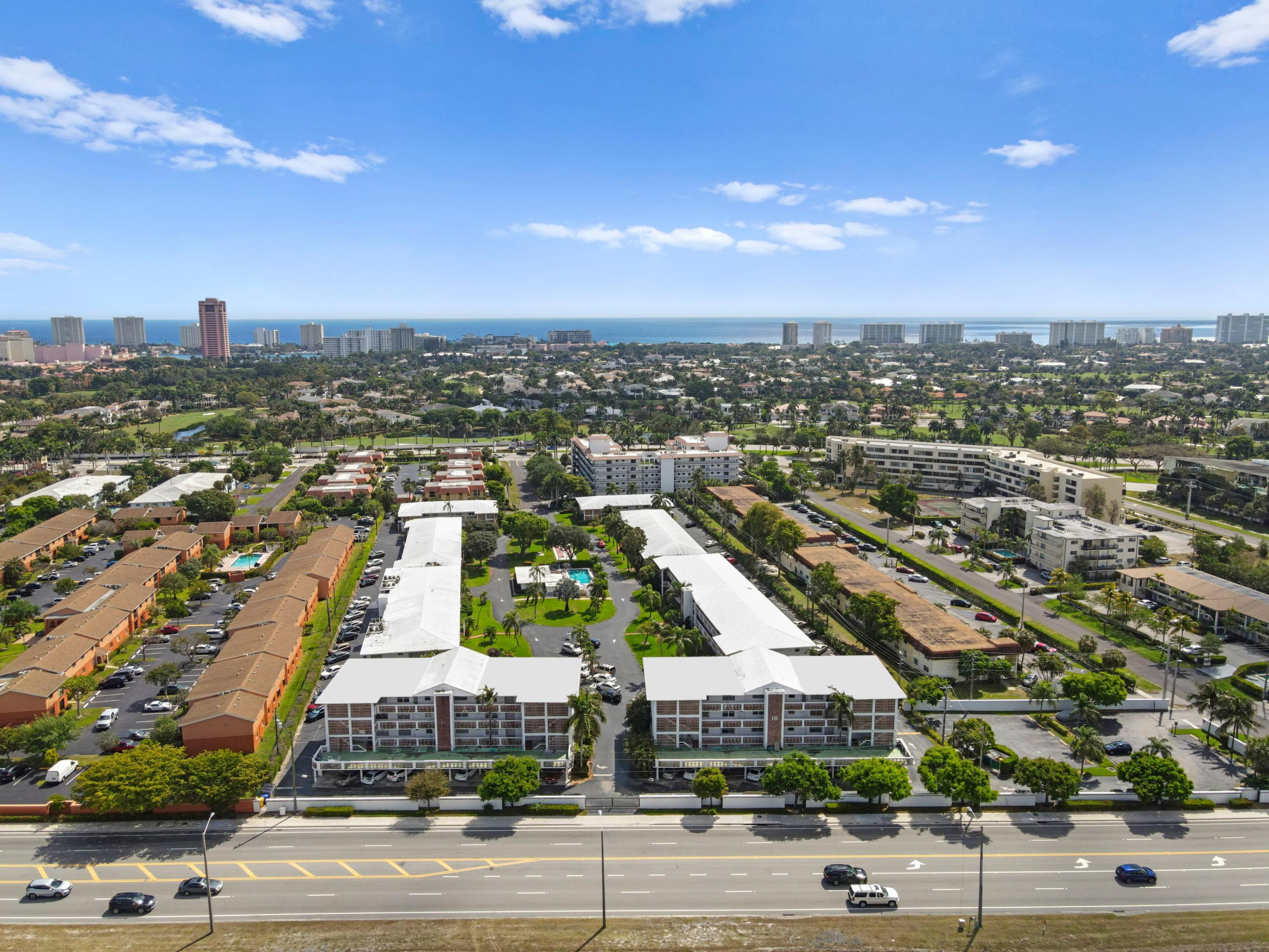 15 Southeast 13th Street, Unit B2 Boca Raton, FL 33432 - Photo 14 of 24 Aerial Neighborhood View
