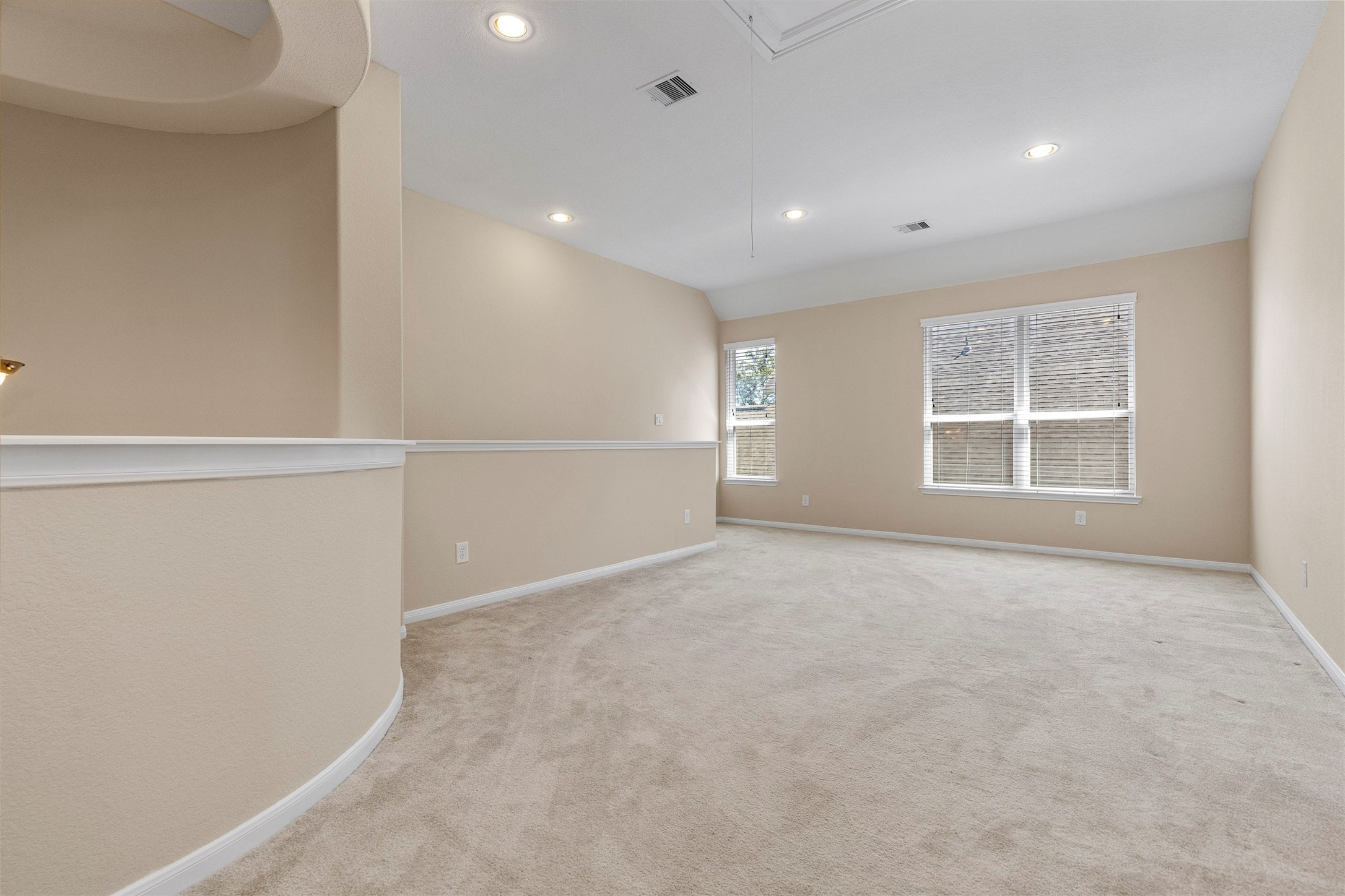 22023 Flashing Ridge Spring, TX 77389 - Photo 22 of 32 Game room looking back at stair access.