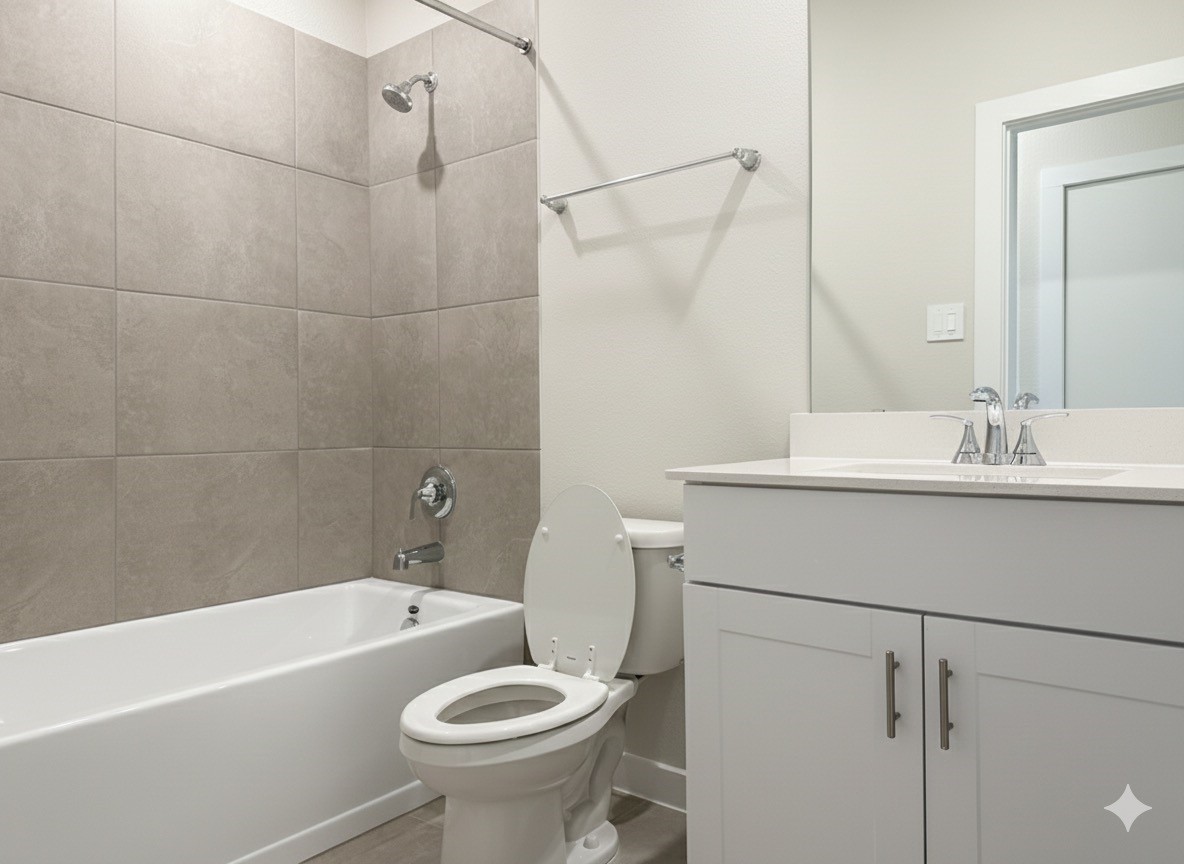 1506 Arbuckle Court Rosharon, TX 77583 - Photo 5 of 14 a bathroom with a sink toilet and shower