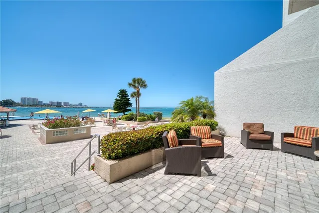 a front view of a house with outdoor space